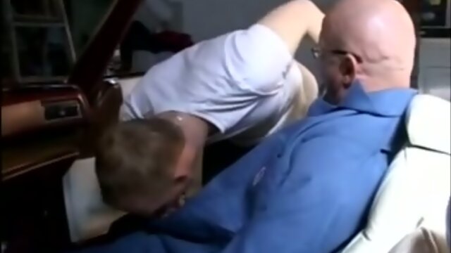Gay Boy and Daddy Mechanic