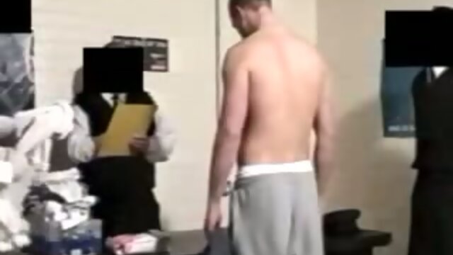 The first minutes in the jail