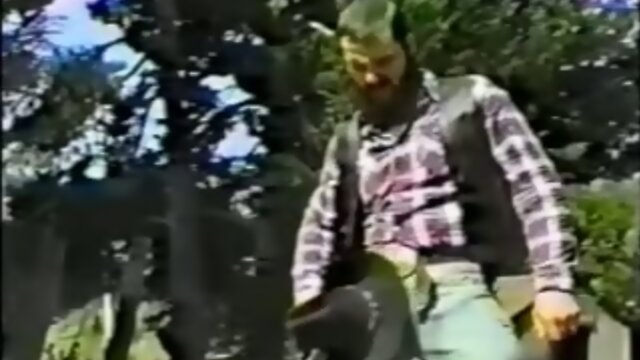 Hot Smoking Cowboy in Wild West (Vintage)
