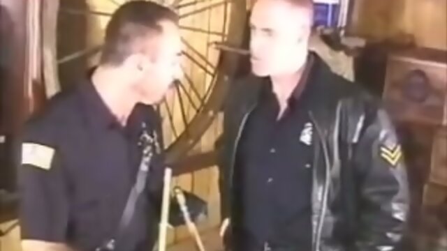 Beefy Cigar Smoking Cops and their Delivery