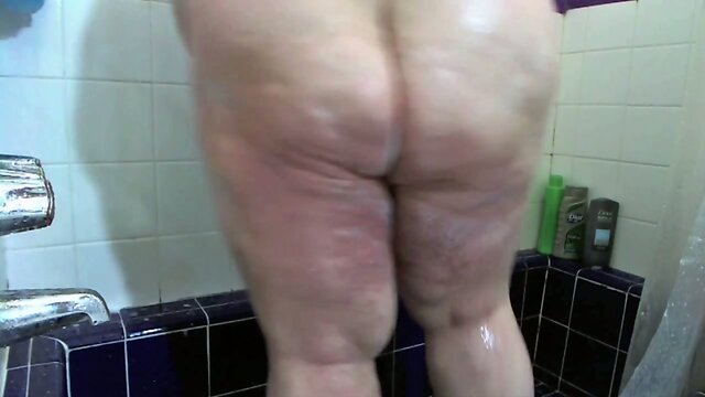 Fat guy in the shower #8