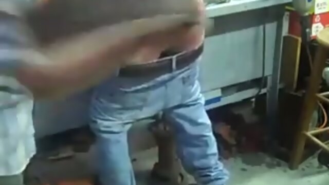 Strapped by not my dad in Garage