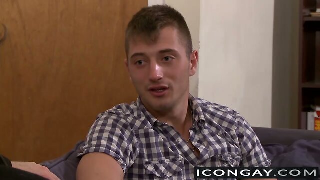 JD takes Brendans cock into his mouth and starts riding