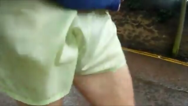 20 RUNNING WET SEE THRU SHORTS SEEN AT PARK
