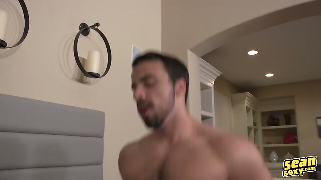 Eddie sucking a black meat and fucks anal