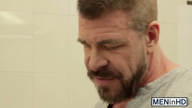 Rocco and JP: A Quick Meeting in the Restroom Leads to