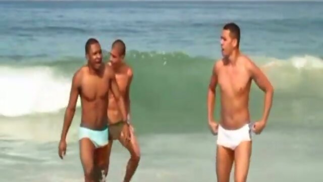 Big Dick Latino Threesome Gay Sex
