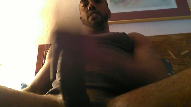 Str8 daddy smoking while stroking