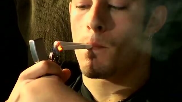 Four Boys, Four Smokes, Four Hardons: Gay Garage Party!