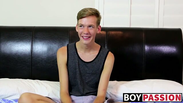 Interview with a new adorable sexy twink Tyler Thayer