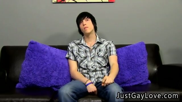 Young Gay Porn Star`s Adventures Before His Hefty Rod