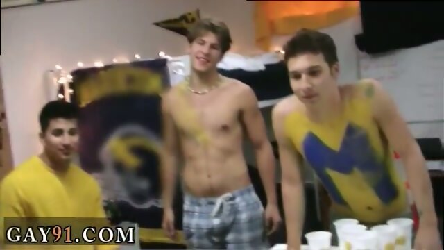 Frat Guys Gone Wild: Michigan Men Start Strip Pong and