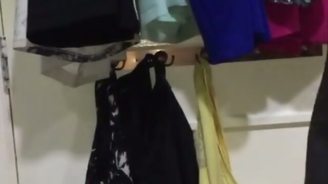 Wearing girlfriend's dresses 2