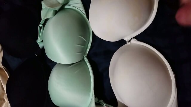 Stolen bras and panties from neighbor and okd gf bras