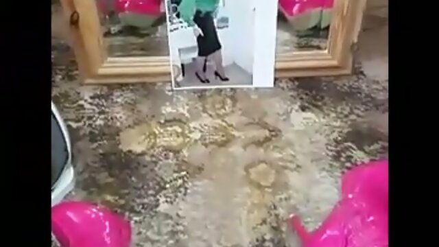 pink boot old man wanker