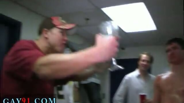 Frat Pledges Get Hazed Hard in Miles Pride`s Dorm Room
