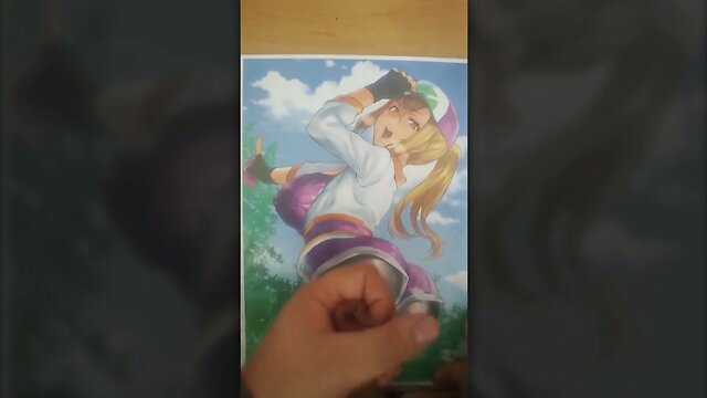 (Fixed sound) Cum Tribute - Female Protagonist (Pokemon