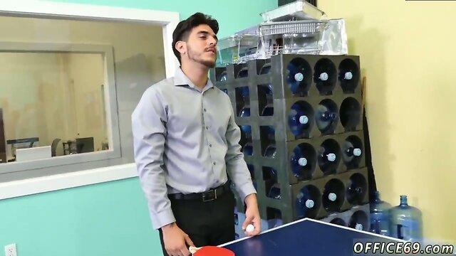 Straight Guy`s Anal Virginity Lost in Nude Ping Pong