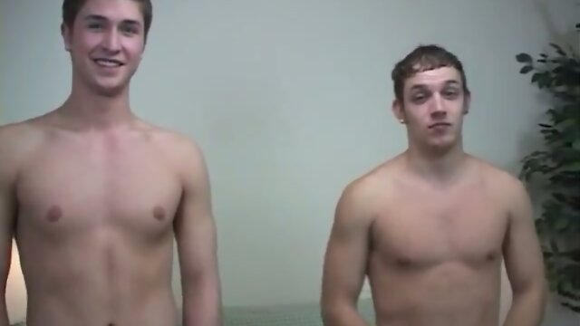 Logan`s Baby Abs Gone: Broke Straight Guy Strips Off
