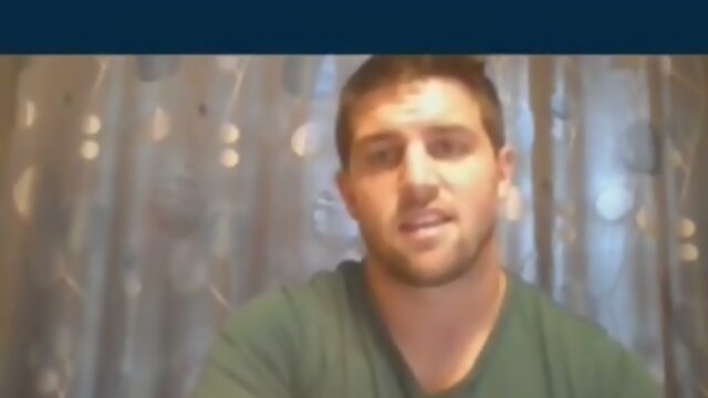Str8 dirty talking Skype jacker
