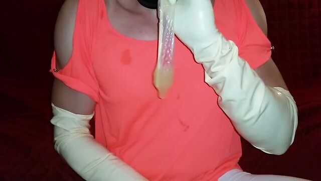 Cum Filled Condom 13