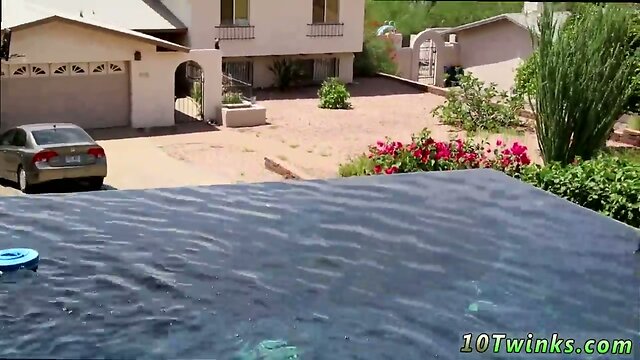 Golden Teen Boys Wrestle Shirtless in Home: Nico Takes