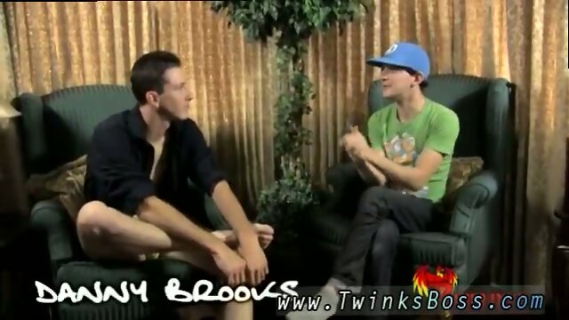Andy Kay & Danny Brooks: Nude Skinny Boys Chatting on a