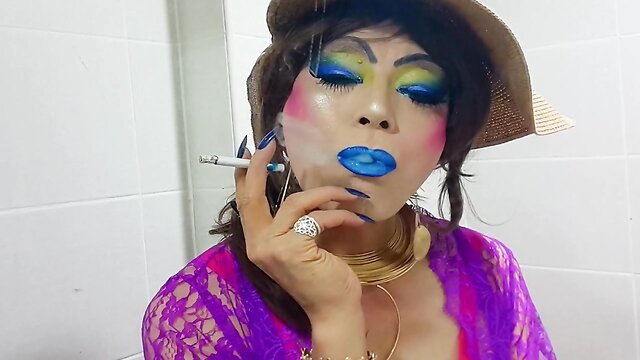 Hot Fetish Sissy Girl, Smoking Nail - Explore Your