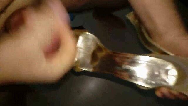 Fucking DEJAVUUU's wife's highheel shoes together