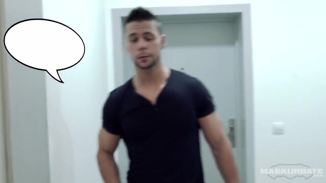 Straight Euro Dad Masturbates 4 U & Wife Waits