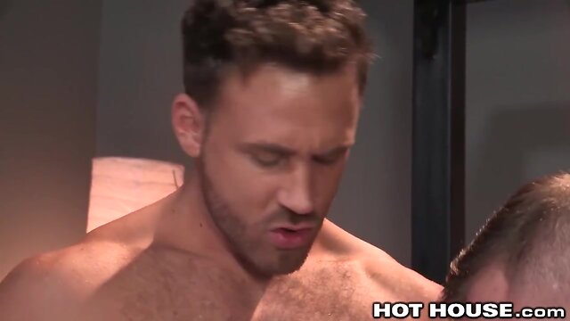 HotHouse Blindfolded and Spitroasted by Total Hunks
