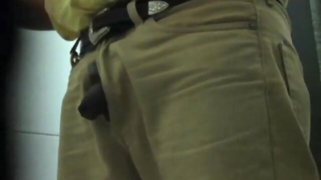 Aged man public toilet 3
