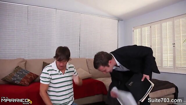 Hot Married Lad Brad Benton Gets Knocked Off by Trevor