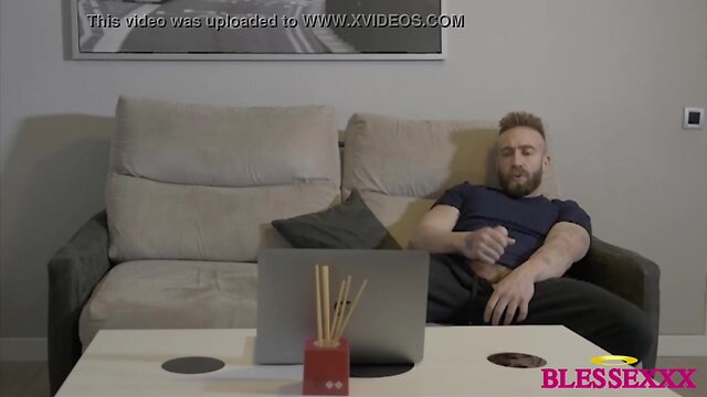 Magic Javi`s Sensual Male Handjob Payoff: Straight Guy