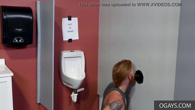 Bbc bangs through glory hole - bennett anthony, aaron