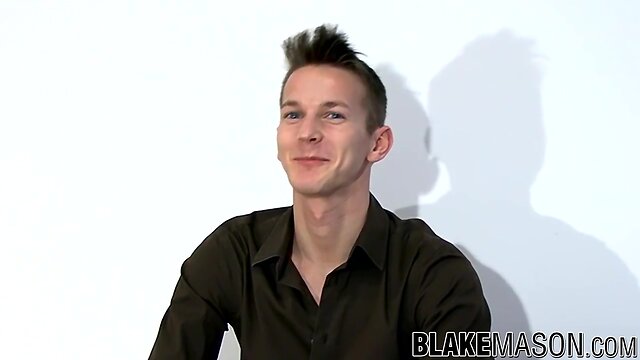 Teenage man strips to reveal his giant-sized pecker