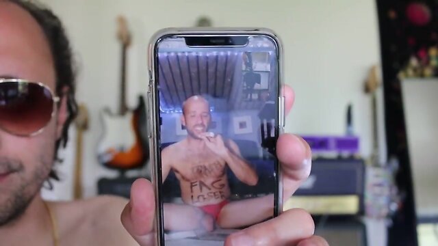 Extreme exposure cash fag humiliaiton