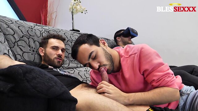 Magic Javi`s Wild Interracial Gay Bareback Night