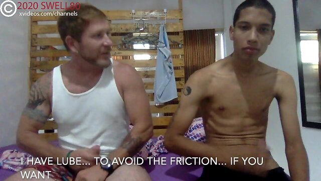 A Slim Latino`s Shock: Tricked into Big Cock