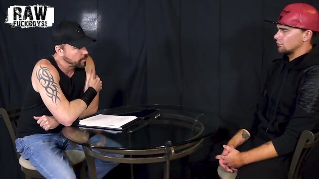 Rawfuckboys bottom hunk riley ross blindfolded and