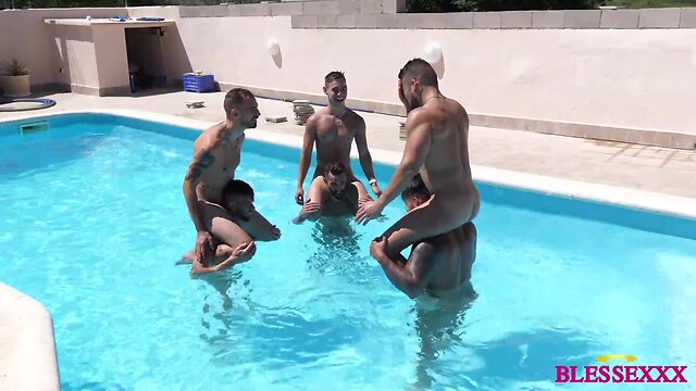 Outdoor Orgy: Hot Latino Boys, Big Hard Cocks &