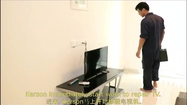 Chịch anh thợ điện đẹp trai