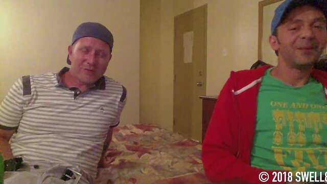 Straight guy tricked into wanking off with a dude