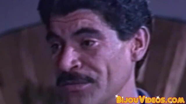 Appealing classic gay jacking off haired pecker and