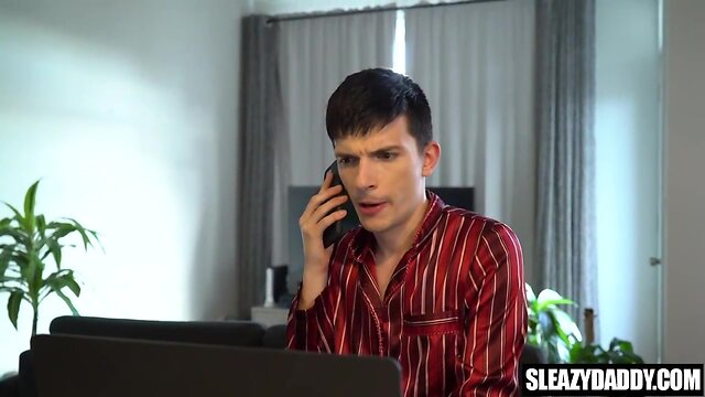 Omg! my step dad is into guys! gay father and son sex