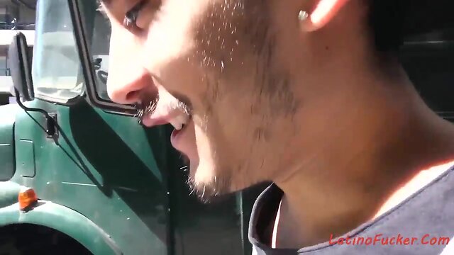 Young latin gets his backside filled