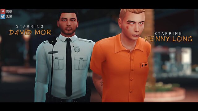 Sims 4 prisoner gets drilled by officer in his cell