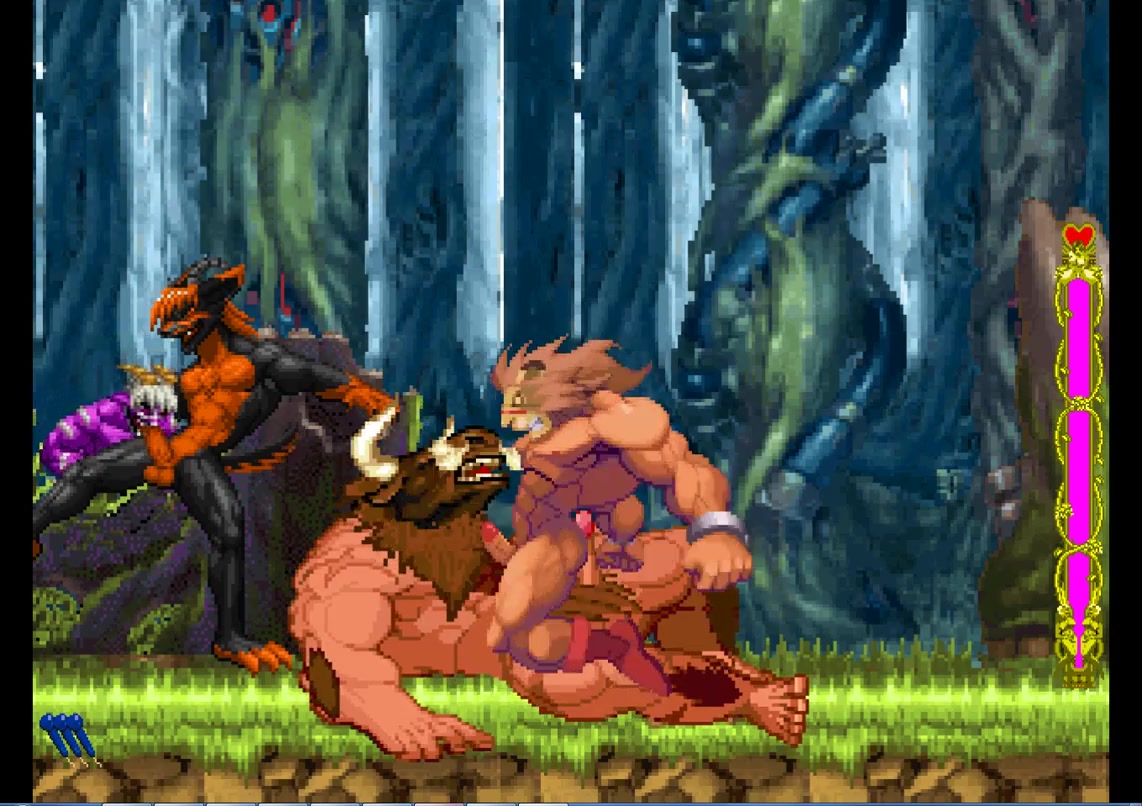 Leo vs Minotaur: Furry Yiff Battle Royale in Mugen! - manporn.xxx