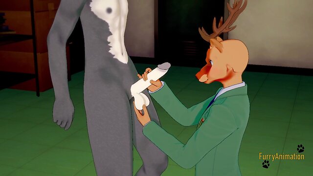 Wild & Kinky Furry Yiff: Fursuit Furry Manga Uncensored