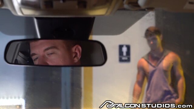 Devin Franco Gets Pounded in Gay Public: Muscle Men,